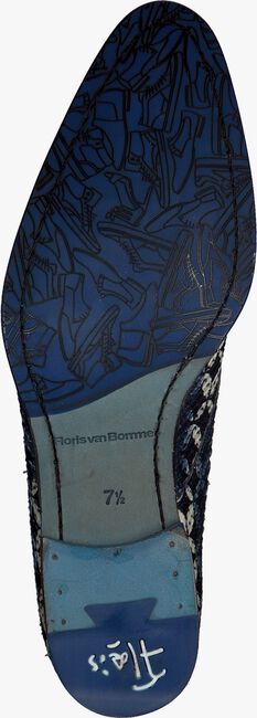 FLORIS VAN BOMMEL Richelieus 18016 en bleu - large