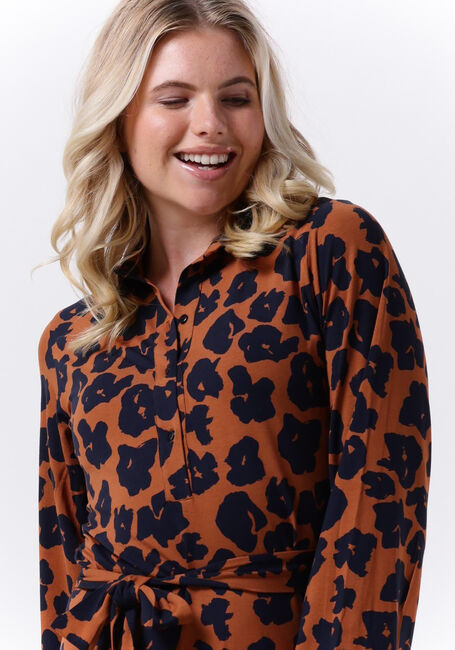 Camel JANSEN AMSTERDAM Midi jurk VERA - large