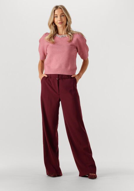 Roze NEO NOIR  MAIA STONE KNIT BLOUSE - large
