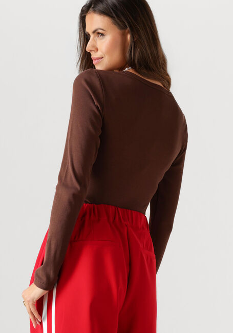 NOTRE-V NV-EELKE ROUND NECK Hauts & T-shirts en marron - large