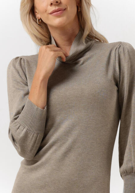 MINUS Mini robe MERSIN HIGHNECK KNIT DRESS en marron - large