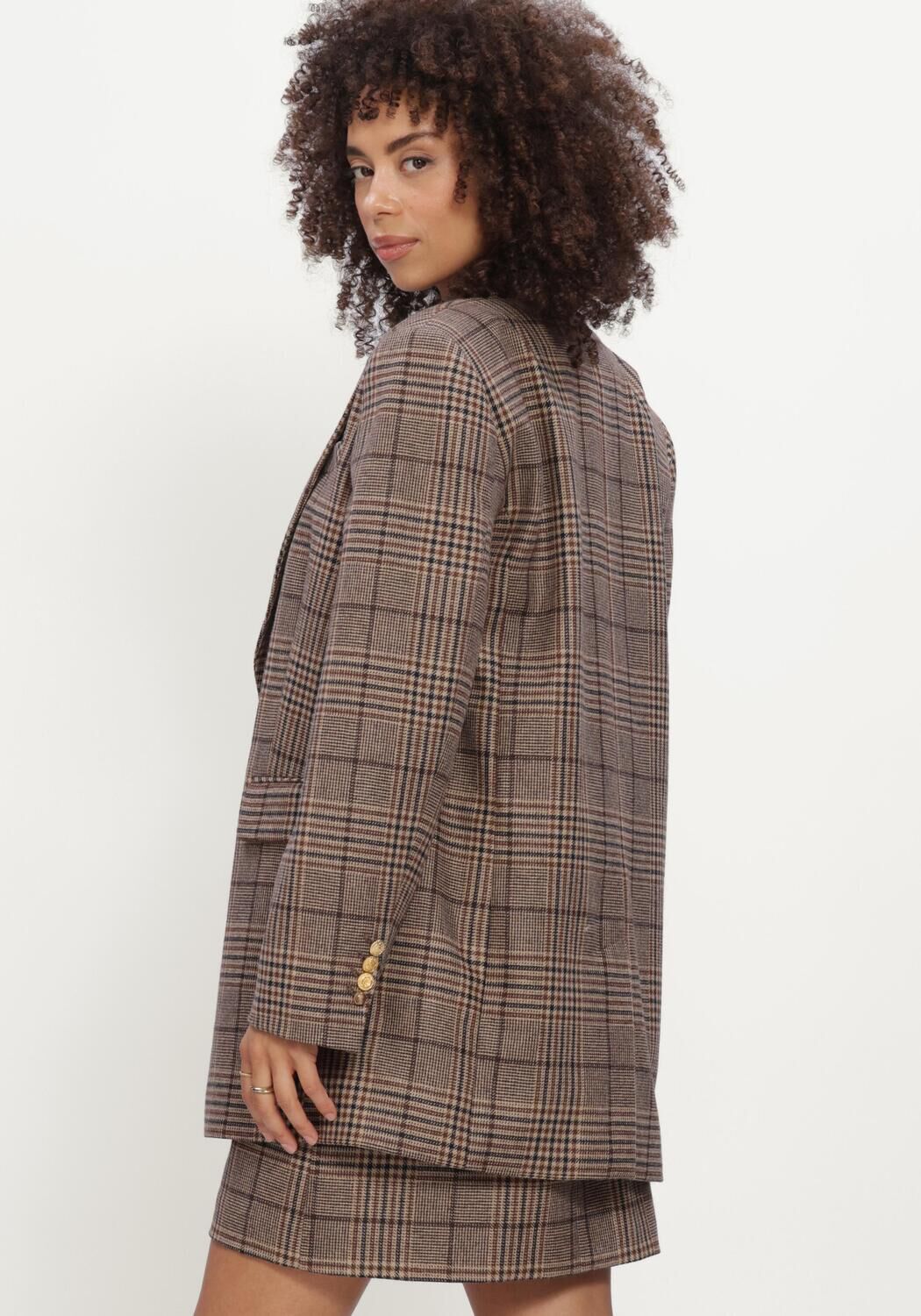 JANICE Blazer HANK en marron - large