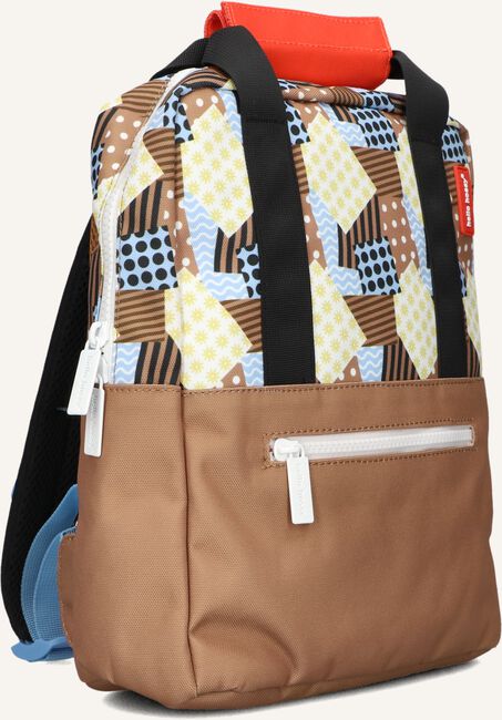 Bruine HELLO HOSSY Rugtas PATCHWORK Bruine HELLO HOSSY Rugtas PATCHWORK - large