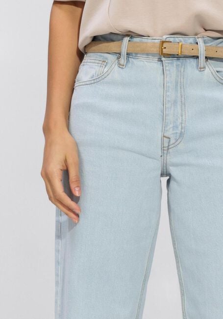 Lichtblauwe SELECTED WOMEN Wide jeans SLFWIDE BEA-KORI HW JEANS - large