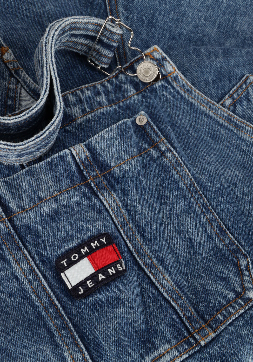 TOMMY JEANS Combinaison DAISY DUNGAREE en bleu - large