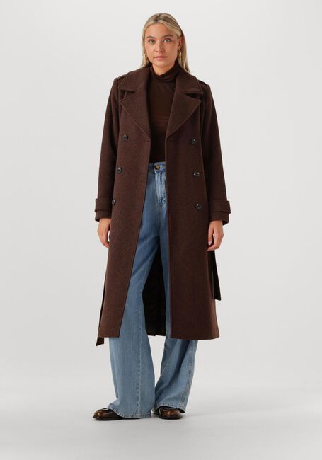 MODSTRÖM Manteau SHAYMD COAT en marron - large