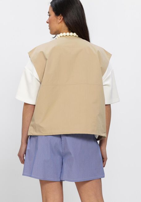 MOVES Gilet EVET VEST 4627 en beige - large