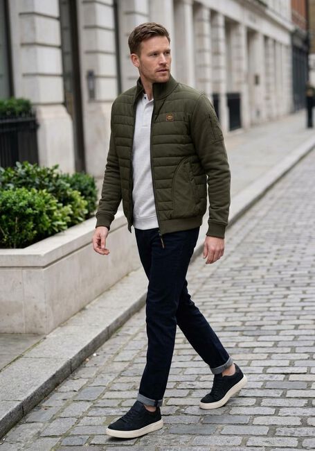 PME LEGEND HALF BUTTON COLLAR SOFT BRUSHED FLEECE Pulls & Gilets en blanc - large