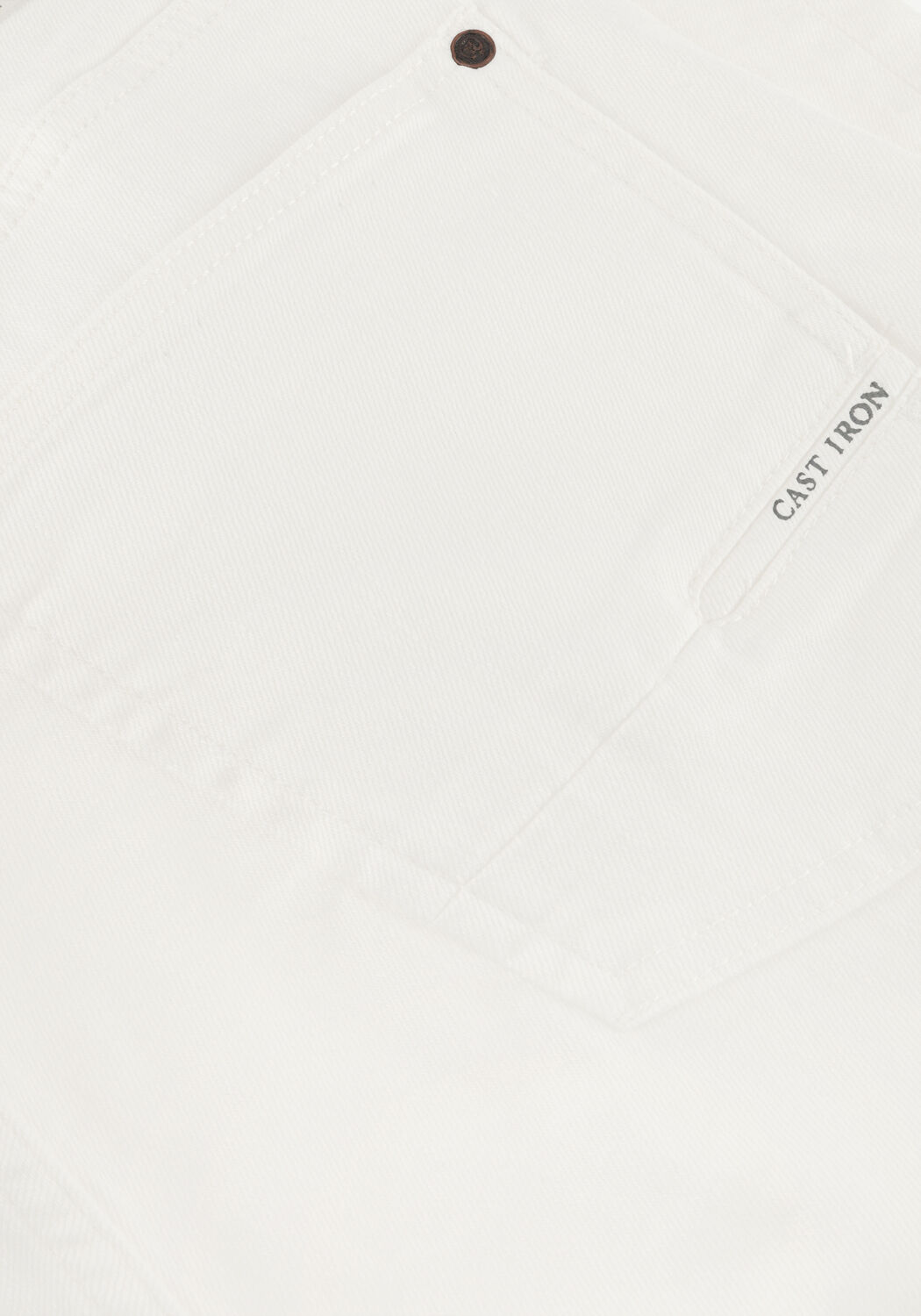 CAST IRON Slim fit jeans VALVER - REGULAR Blanc - large