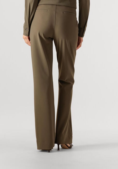 STUDIO ANNELOES Pantalon FLAIR BONDED TROUSERS Olive - large