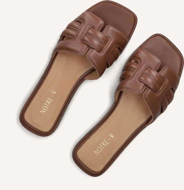 Bruine NOTRE-V Slippers AS-14135 Bruine NOTRE-V Slippers AS-14135 - large
