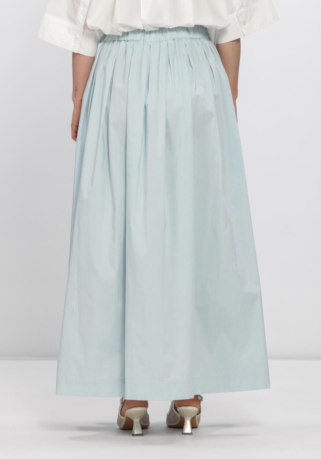 OBJECT Jupe midi OBJPAIGE  HW SKIRT Bleu fonc&eacute; - large