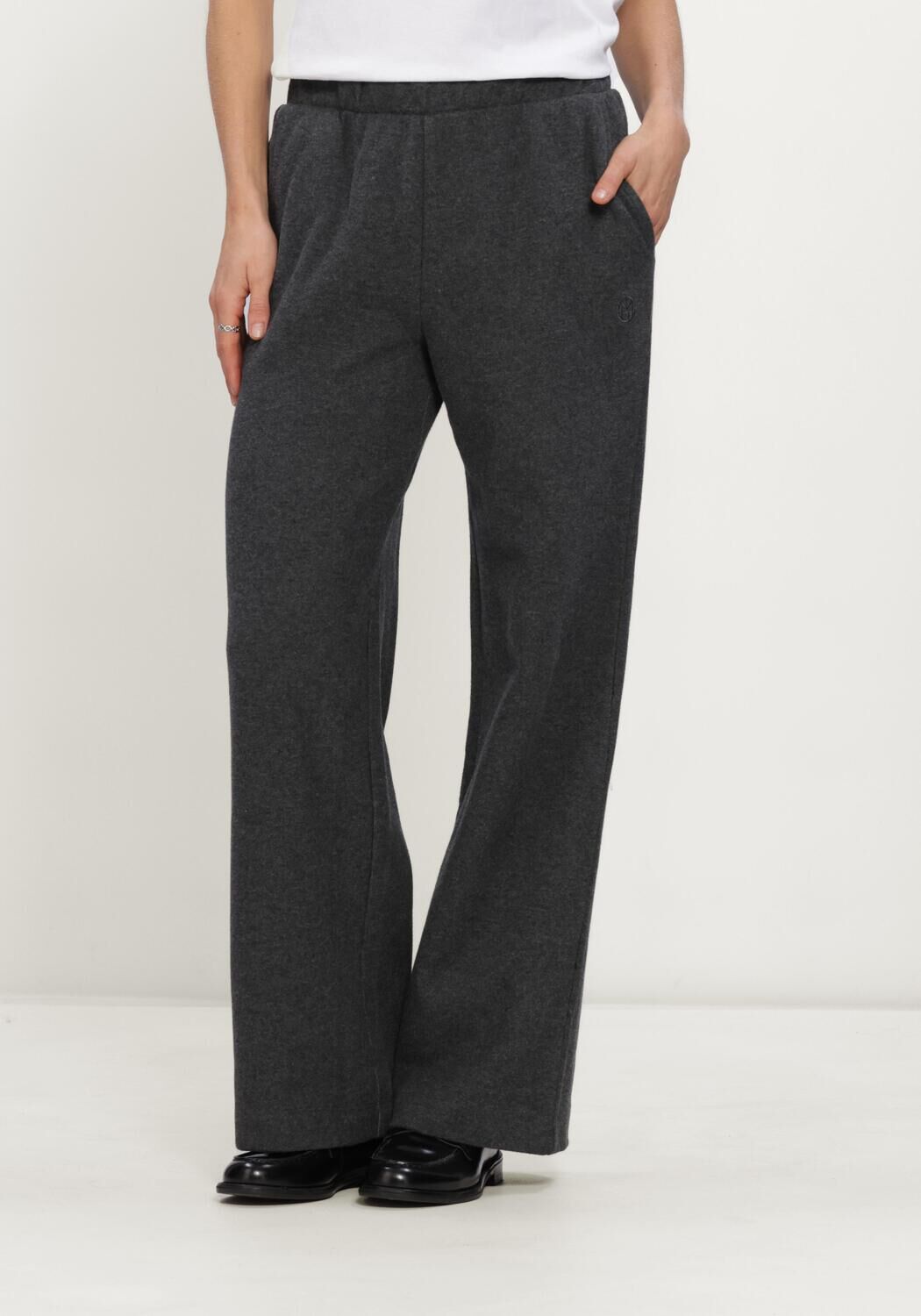 Donkergrijze MSCH COPENHAGEN Joggingbroek MSCHMARLETTA SWEAT PANTS - large
