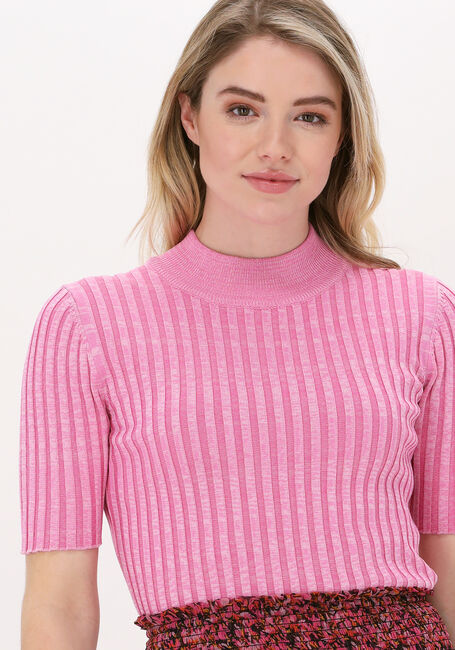 NEO NOIR Haut MALLOY SPACE DYE BLOUSE en rose - large