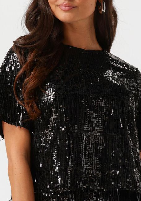 OBJECT Haut OBJTELLA RE S/S TOP 136 en noir - large