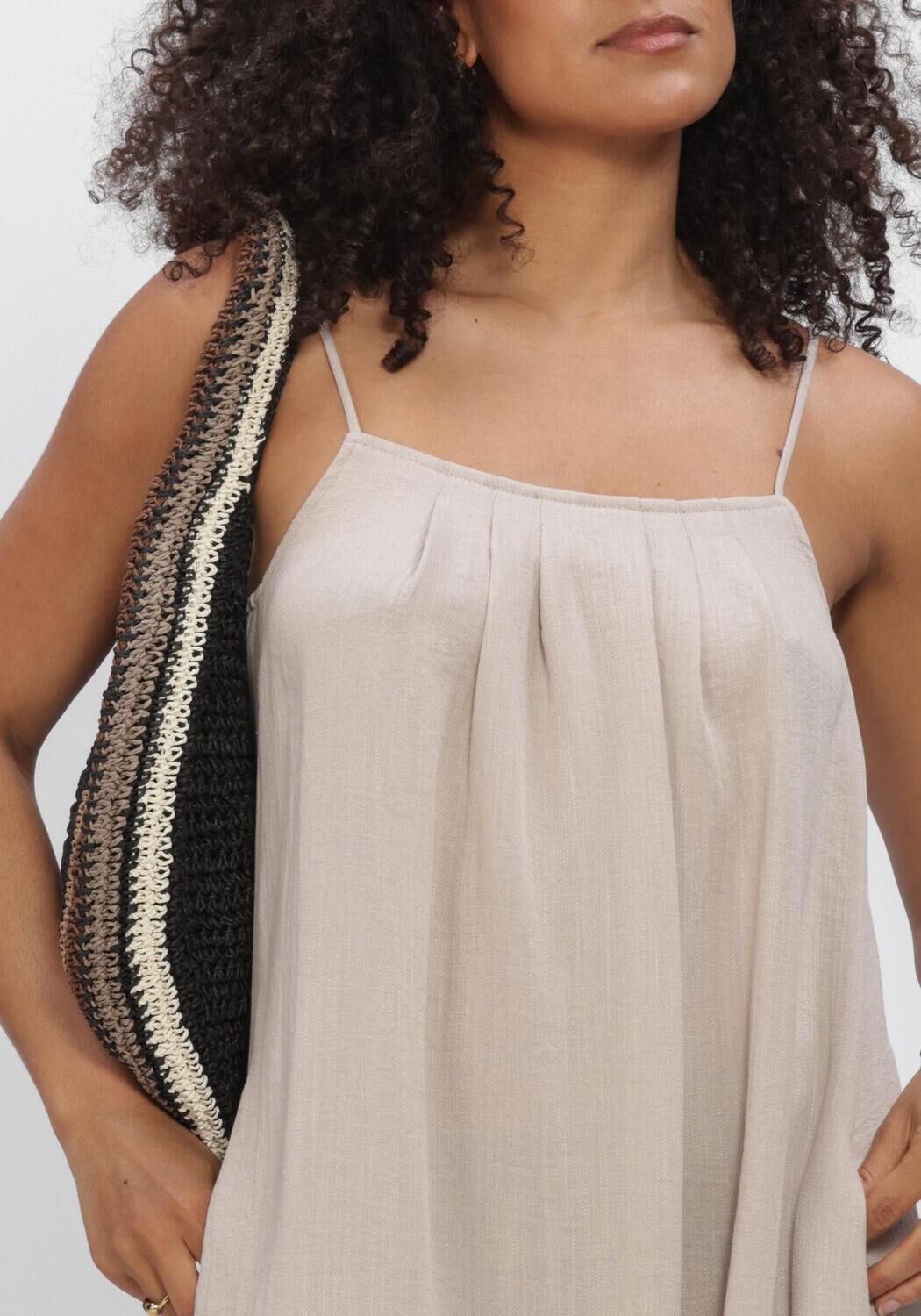 CO'COUTURE Robe maxi EVACC STRAP DRESS en beige - large