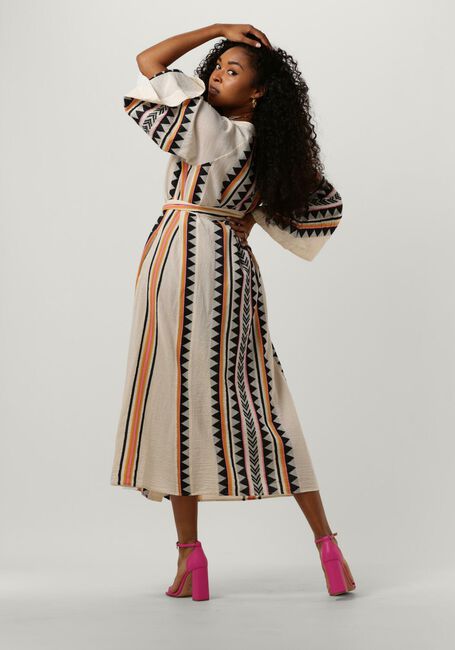 DEVOTION Robe midi PORTO PEFKO Blanc - large
