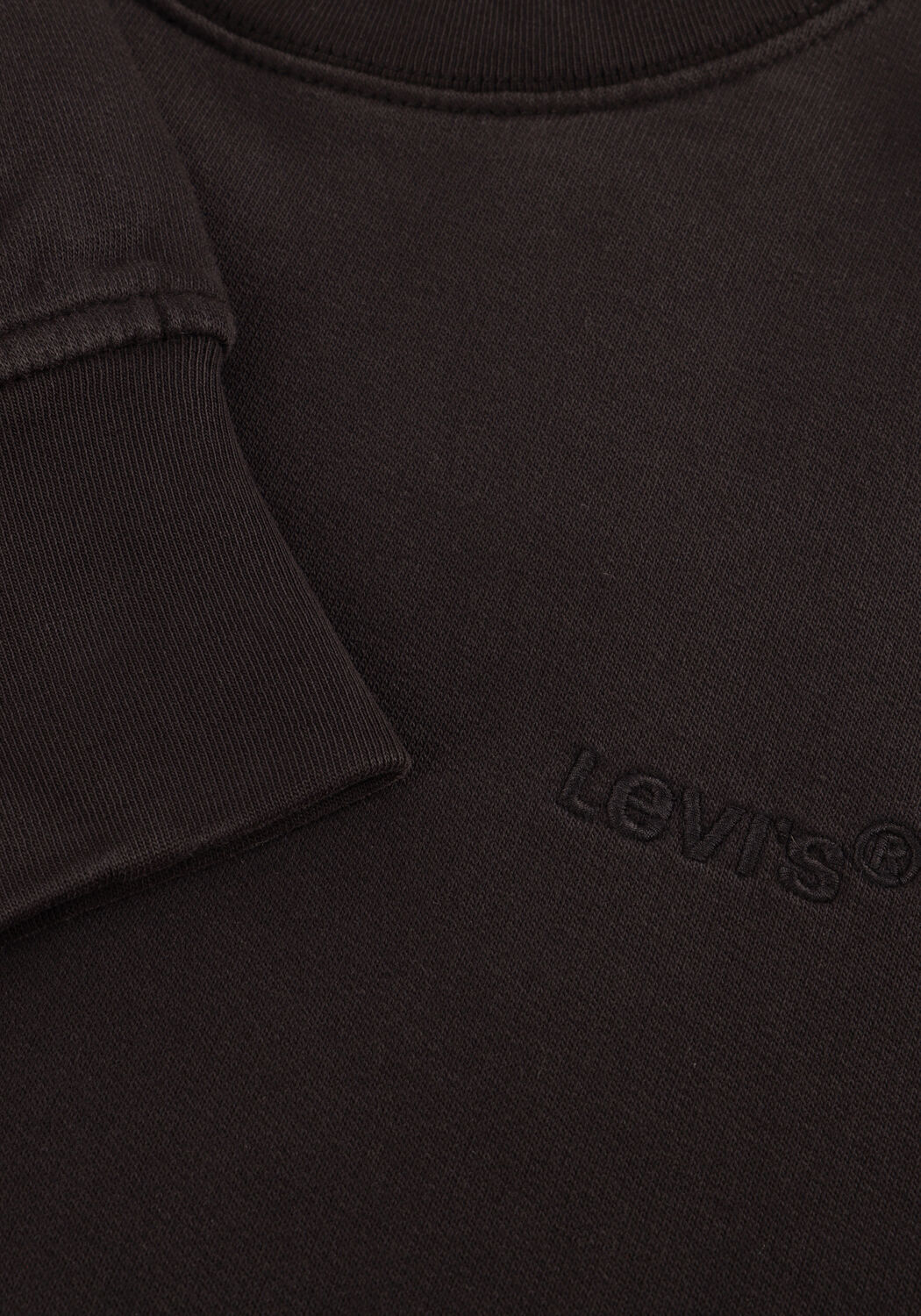 LEVI'S Chandail AUTHENTIC CREW en noir - large