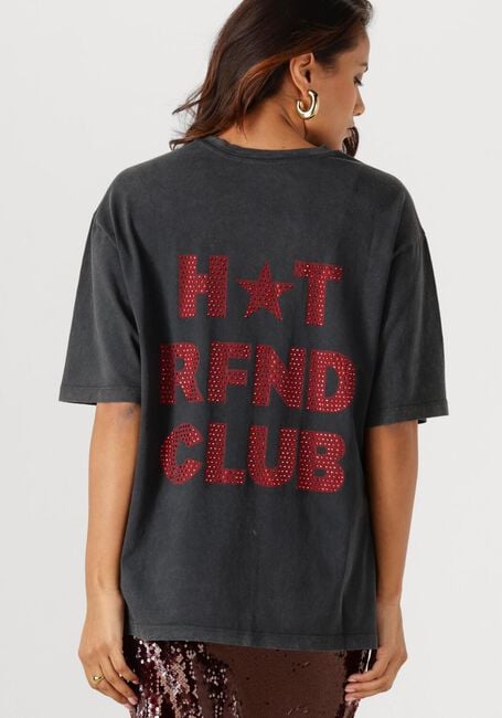 Grijze REFINED DEPARTMENT T-shirt MAGGY - large