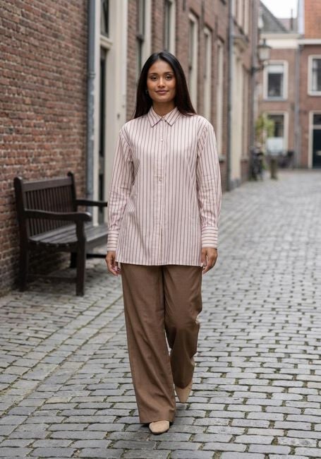 BRUUNS BAZAAR ARENGABBYINA SHIRT Blouses Rose clair - large