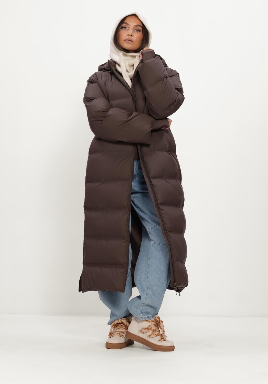 NOTRE-V Veste matelass&eacute; NV-IDEKE en marron - large
