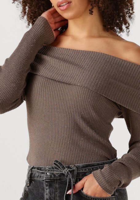 MODSTRÖM Haut GARYMD TOP en marron - large