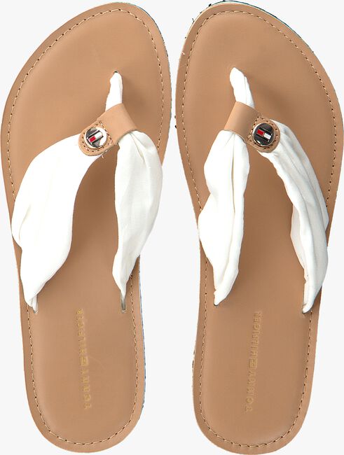 Witte TOMMY HILFIGER Teenslippers BEACH SANDAL - large