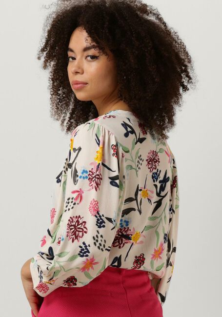 Blauwe POM AMSTERDAM  BLOUSE 7242 - large