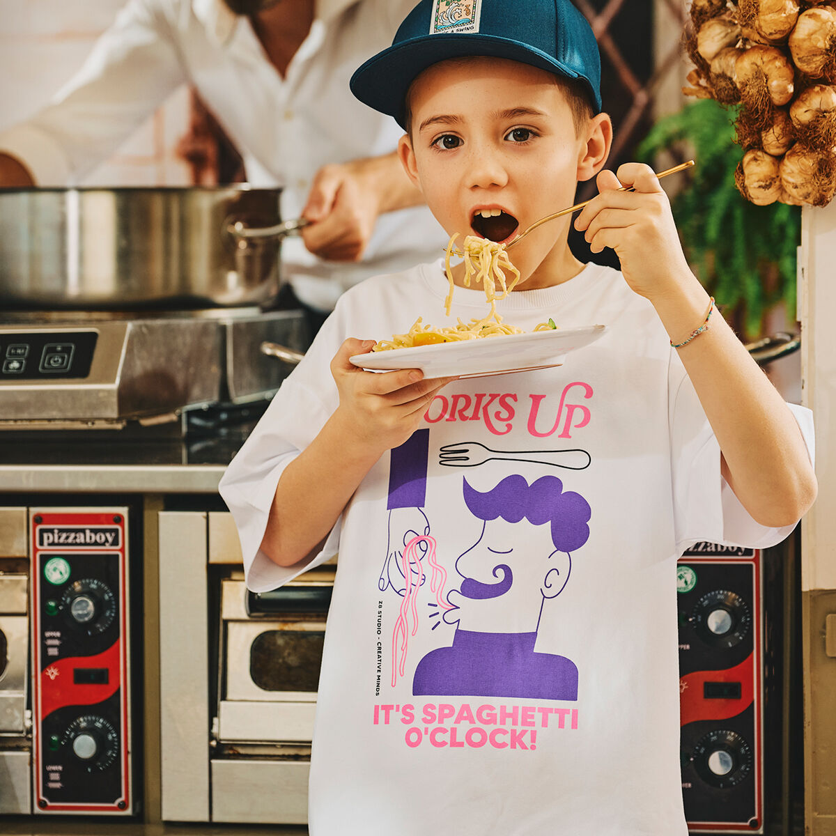 Z8 T-shirt FLORIANO en blanc - large