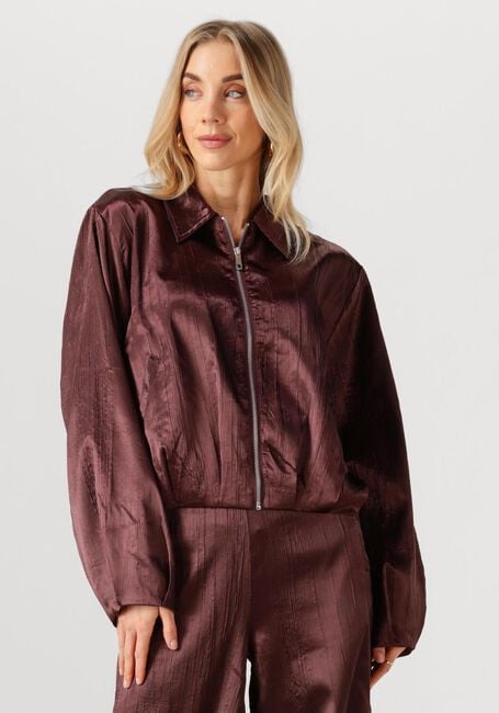 Bordeaux Y.A.S. Jack YASTIRA LS BOMBER JACKET - large