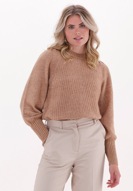 Camel NEO NOIR Trui KELSEY KNIT BLOUSE - large