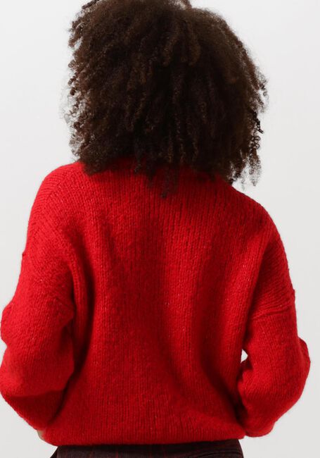 BY-BAR Pull SONNY BULKY PULLOVER en rouge - large