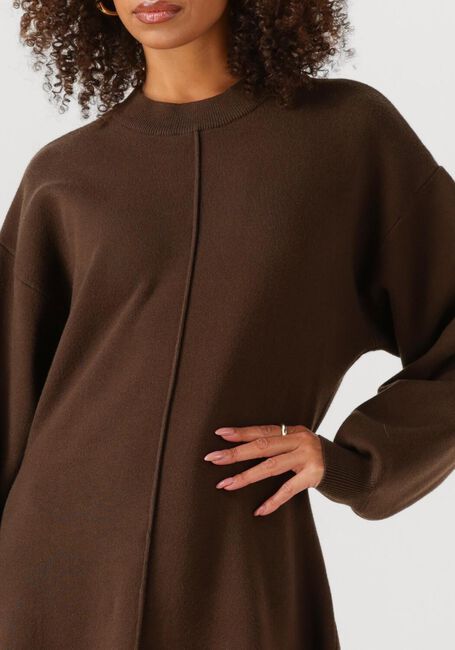 Bruine MSCH COPENHAGEN Mini jurk MSCHALFREDA EAST DRESS - large