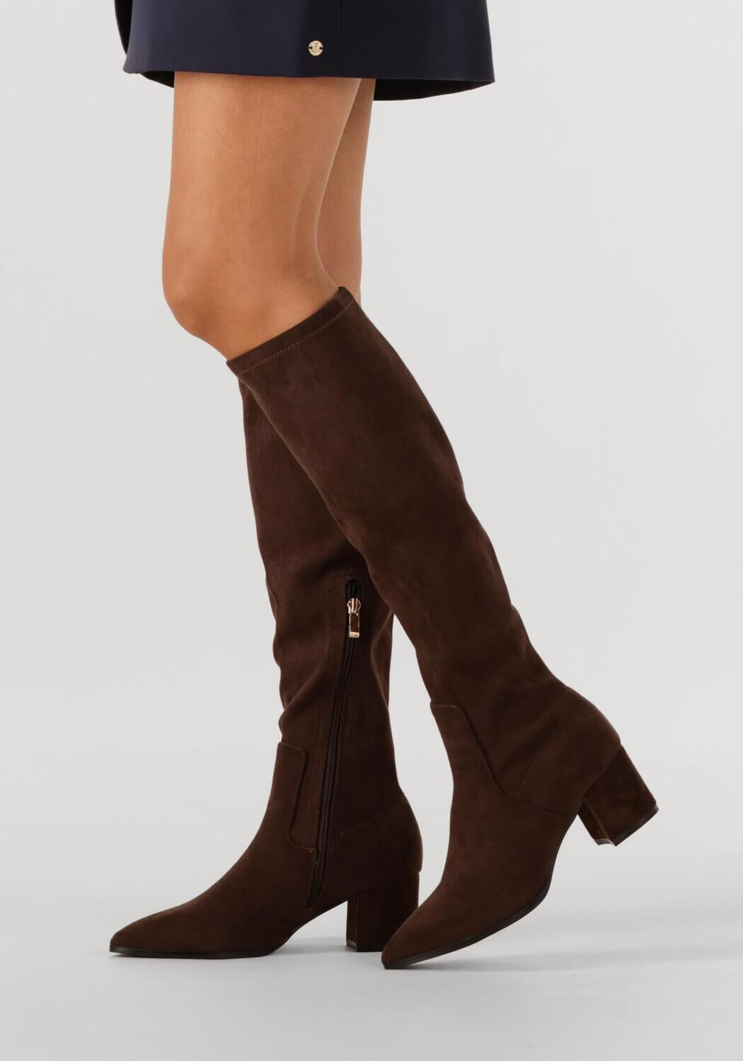 MARLOU Bottes hautes 0591-14 en marron - large