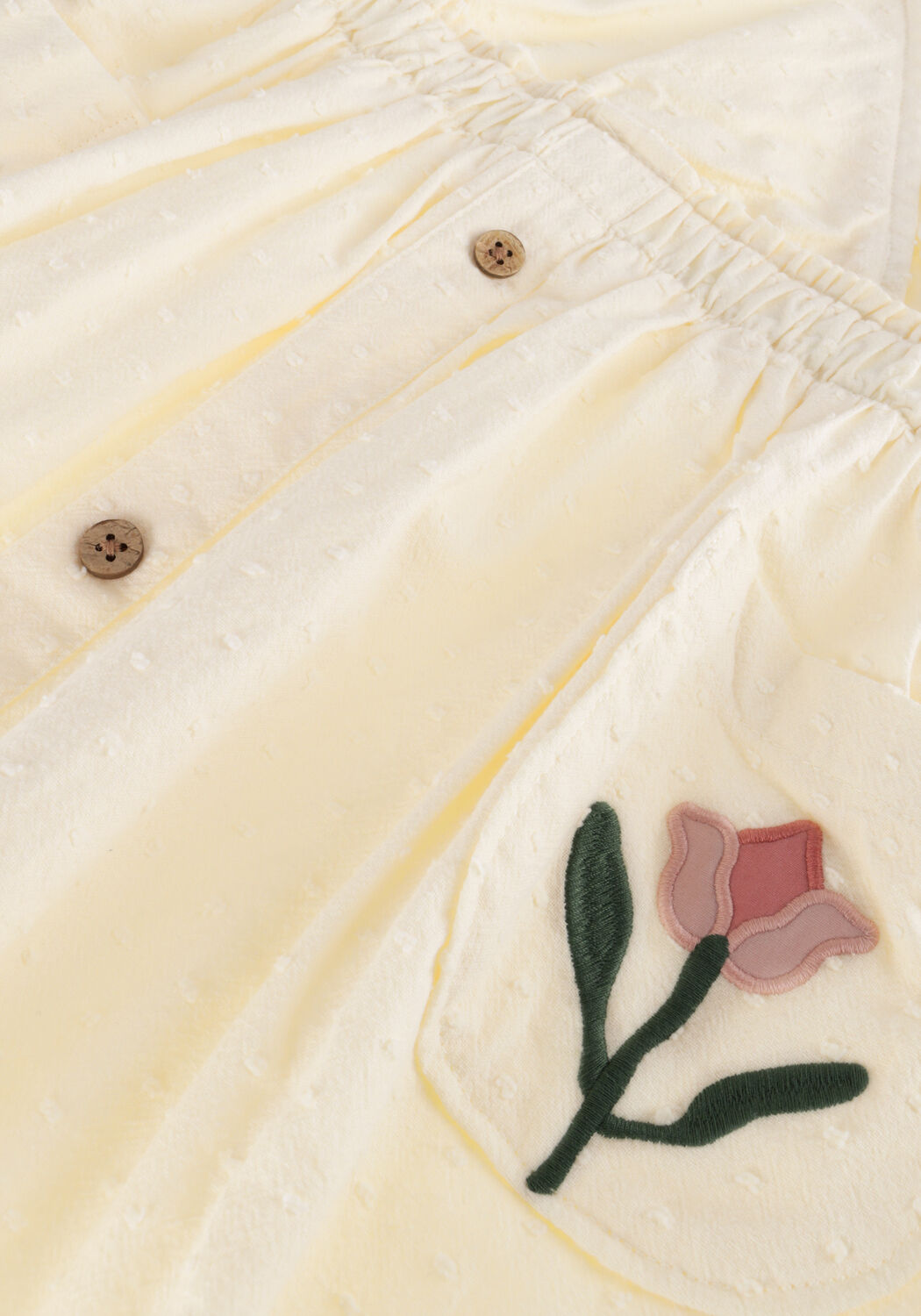 Ecru LIL' ATELIER Mini jurk NMFDALLAS LOOSE SKIRTALL - large