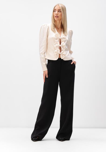 DANTE6 Pantalon large ALAIN TAILORED PANTS en noir - large