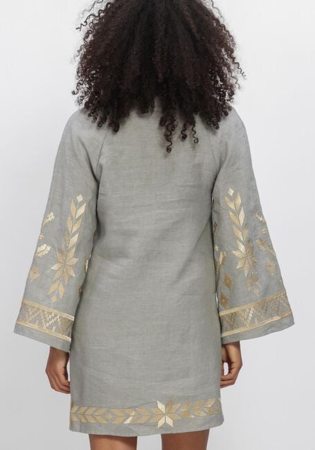 GREEK ARCHAIC KORI Mini robe S26K-2043204 Gris clair - large