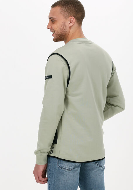 Groene NATIONAL GEOGRAPHIC Bodywarmer HYBRID SWEAT VEST - large