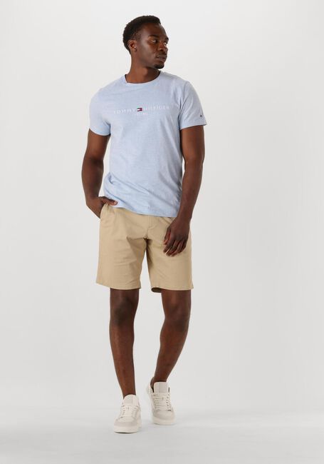 TOMMY HILFIGER T-shirt TOMMY LOGO TEE Bleu clair - large