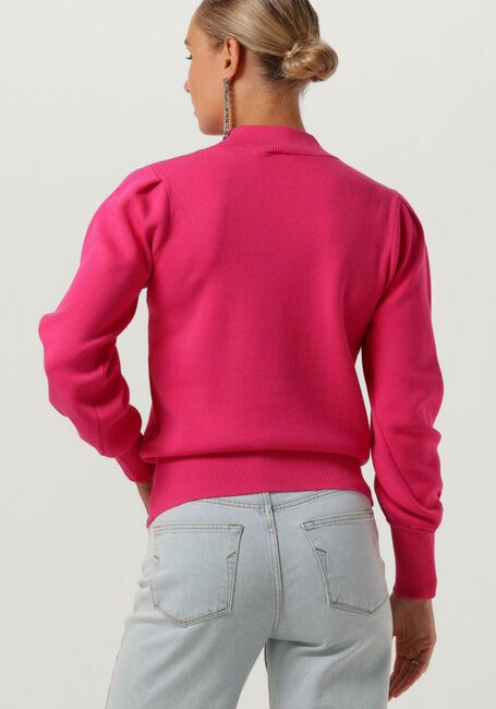 Fuchsia Y.A.S. Trui YASFONNY LS KNIT PULLOVER S.NOOS - large