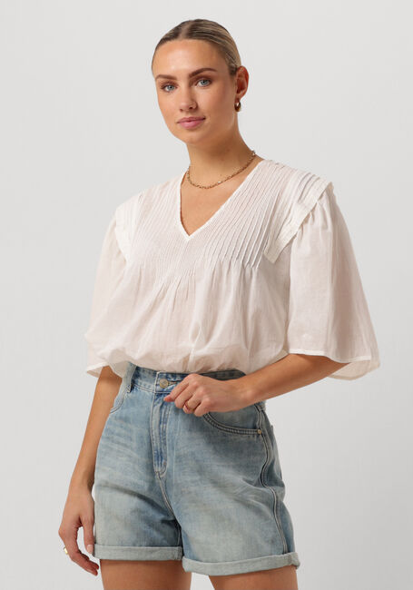 CIRCLE OF TRUST Haut TERRI BLOUSE Écru - large