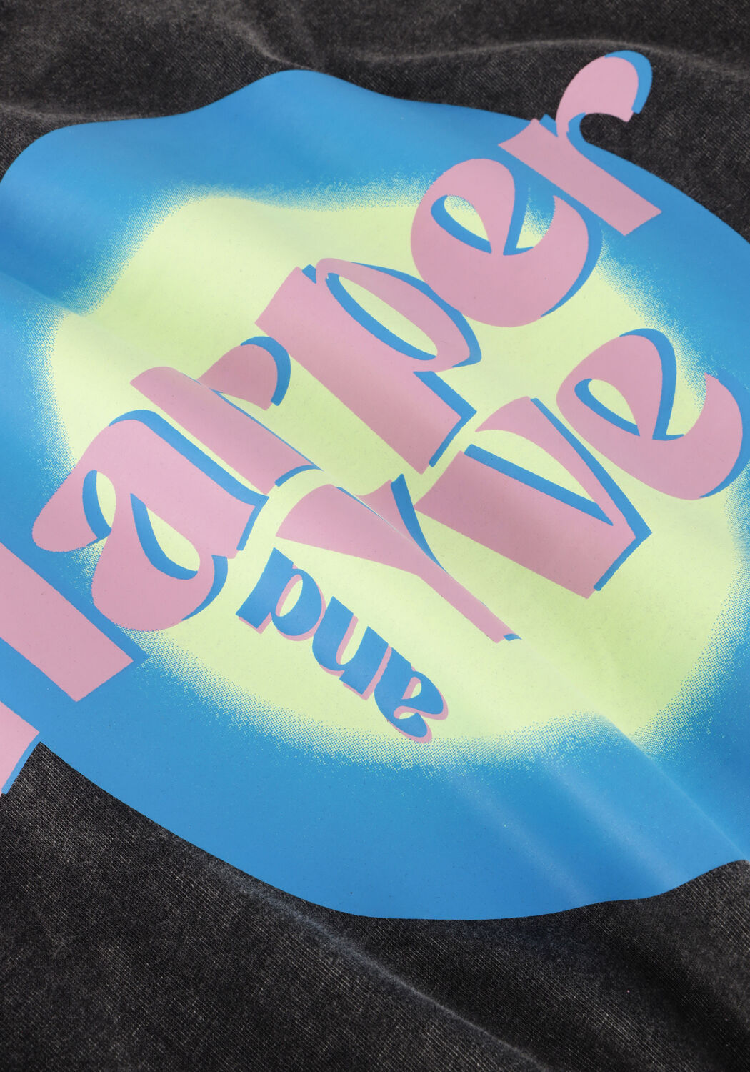 Zwarte HARPER & YVE T-shirt HOTSTUFF-SS CROPPED - large