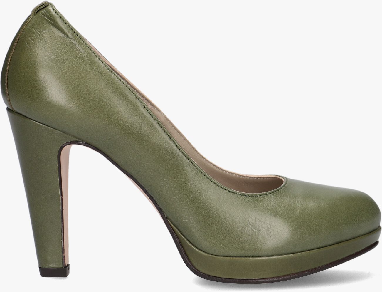 Laarzen Tamaris Groen Tamaris Groene Leren Laarzen Ronde Neus