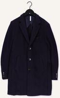 Donkerblauwe PROFUOMO Mantel OUTERW LONG COAT KNIT NAVY Donkerblauwe PROFUOMO Mantel OUTERW LONG COAT KNIT NAVY - medium