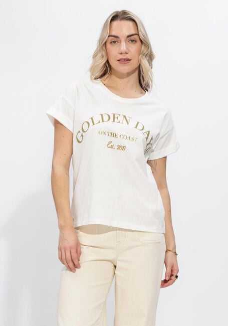 NUKUS T-shirt SANNE SHIRT GOLDEN DAYS Blanc - large