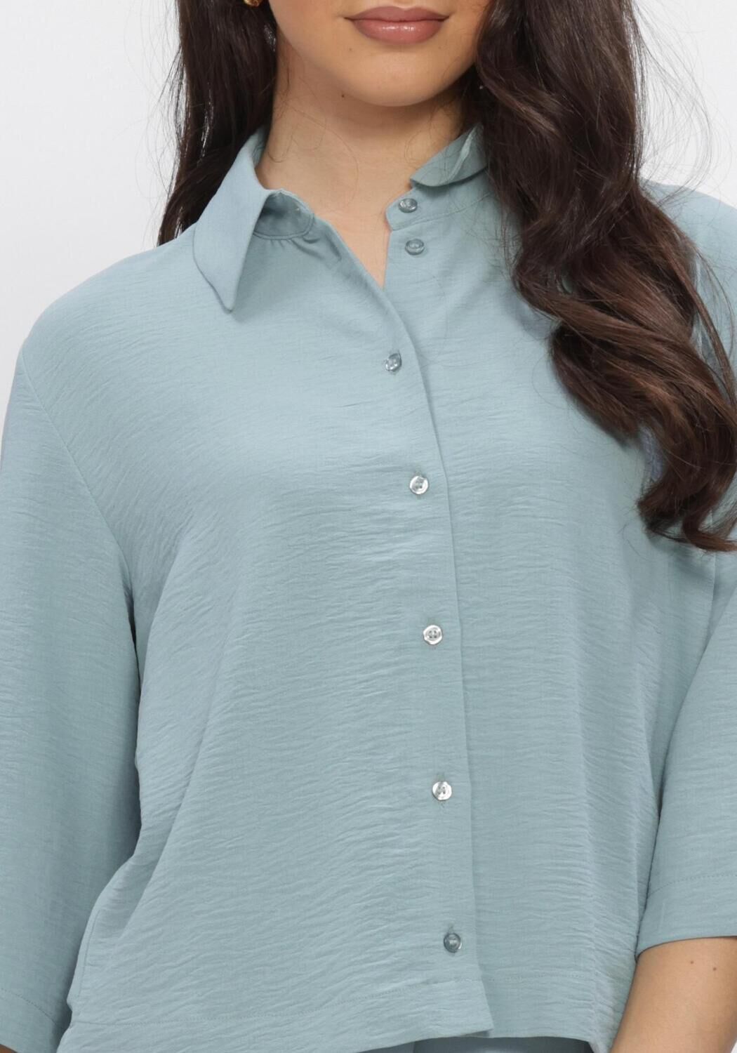 MODSTR&Ouml;M POPELMD SHIRT Blouses Bleu clair - large