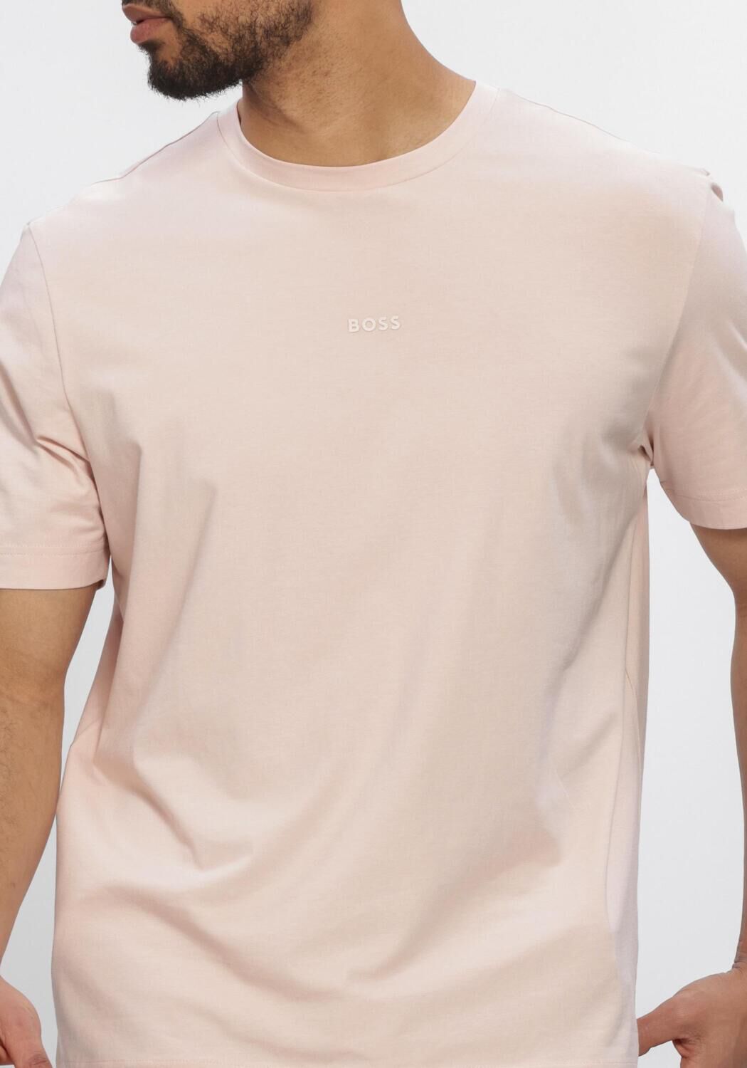 BOSS ORANGE T-shirt TCHUP en rose - large