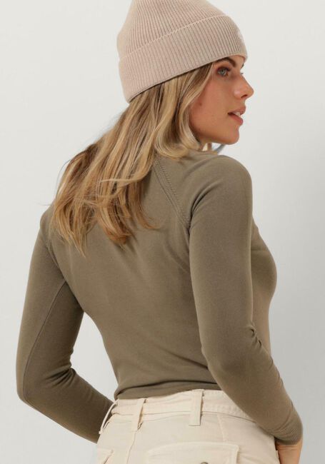 SUMMUM Col roulé TURTLE NECK SWEATER en marron - large
