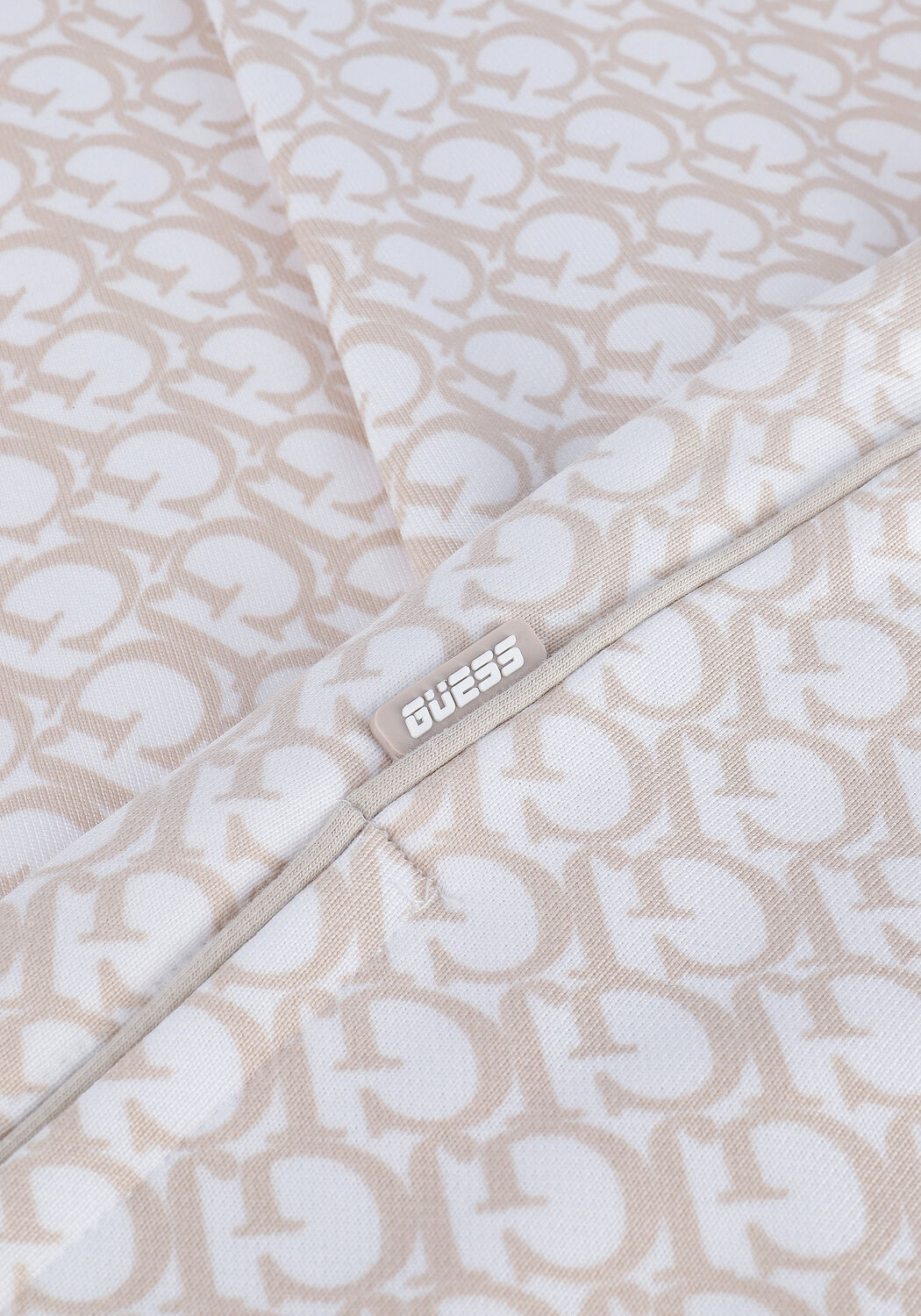 Creme GUESS Joggingbroek BRIANNE LONG PANTS - large