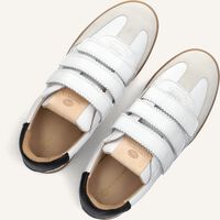 Witte FRED DE LA BRETONIERE Sneakers PEARL VALENCIA LEATHER Witte FRED DE LA BRETONIERE Sneakers PEARL VALENCIA LEATHER - medium
